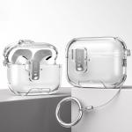 Carcasa Tech-Protect Bounce Pro compatibila cu Apple AirPods Pro 3, Transparent 5 - lerato.ro
