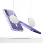 Carcasa Tech-Protect FlexAir Hybrid cu MagSafe compatibila cu Samsung Galaxy A57 5G, Transparent 4 - lerato.ro