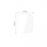 Set 2 folii protectie Tech-Protect Supreme Set Plus compatibile cu Apple Watch 44mm, Transparent 4 - lerato.ro
