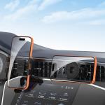 Suport auto Tech-Protect N62, Air Vent / Dashboard / Windshield Mount, Compatibil MagSafe, Rotire 360 grade, Negru 10 - lerato.ro