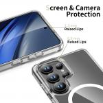 Carcasa Tech-Protect FlexAir Hybrid cu MagSafe compatibila cu Samsung Galaxy S26 Ultra, Transparent 5 - lerato.ro