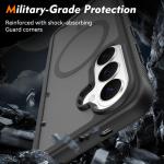 Carcasa 360 grade Tech-Protect Defense cu MagSafe compatibila cu Samsung Galaxy S26, Negru 6 - lerato.ro
