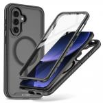 Carcasa 360 grade Tech-Protect Defense cu MagSafe compatibila cu Samsung Galaxy A57 5G, Negru 3 - lerato.ro