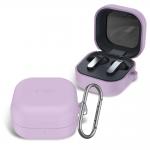 Carcasa Tech-Protect Silicone Hook compatibila cu Samsung Galaxy Buds 4 / 4 Pro, Violet 5 - lerato.ro