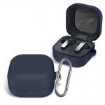 Carcasa Tech-Protect Silicone Hook compatibila cu Samsung Galaxy Buds 4 / 4 Pro, Navy Blue 5 - lerato.ro