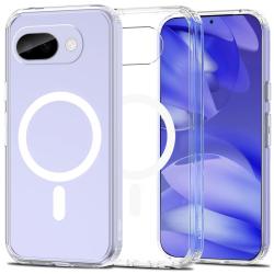Carcasa Tech-Protect FlexAir Hybrid cu MagSafe compatibila cu Google Pixel 10a, Transparent