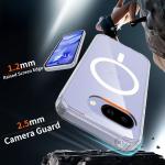 Carcasa Tech-Protect FlexAir Hybrid cu MagSafe compatibila cu Google Pixel 10a, Transparent 4 - lerato.ro