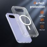 Carcasa Tech-Protect FlexAir Hybrid cu MagSafe compatibila cu Google Pixel 10a, Transparent 5 - lerato.ro