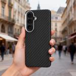 Carcasa Tech-Protect Ion Carbon cu MagSafe compatibila cu Samsung Galaxy S26, Negru 7 - lerato.ro