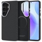 Carcasa Tech-Protect Ion Carbon cu MagSafe compatibila cu Samsung Galaxy S26 Ultra, Negru 2 - lerato.ro