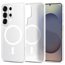 Carcasa Tech-Protect MagSlim cu MagSafe compatibila cu Samsung Galaxy S26 Ultra, Alb