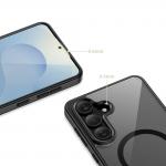 Carcasa Tech-Protect Magmat cu MagSafe compatibila cu Samsung Galaxy S26, Negru / Transparent 7 - lerato.ro