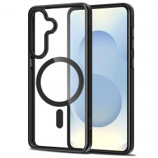 Carcasa Tech-Protect Magmat cu MagSafe compatibila cu Samsung Galaxy S26 Plus, Transparent / Negru