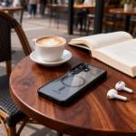 Carcasa Tech-Protect Magmat cu MagSafe compatibila cu Samsung Galaxy S26 Plus, Transparent / Negru 9 - lerato.ro