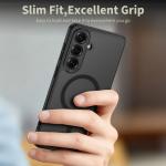 Carcasa Tech-Protect BasicMag cu MagSafe compatibila cu Samsung Galaxy S26 Plus, Matte Black 6 - lerato.ro