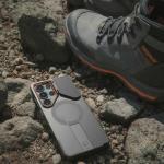 Carcasa Tech-Protect Kevlar Aura cu MagSafe si Stand compatibila cu Samsung Galaxy S26 Ultra, Negru / Portocaliu 8 - lerato.ro