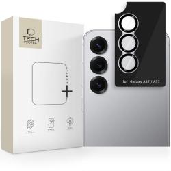 Folie sticla securizata camera foto Tech-Protect Camring Fit Plus compatibila cu Samsung Galaxy A57 5G, Negru