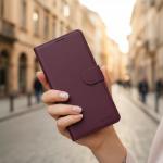Carcasa flip cover Tech-Protect Wallet compatibila cu Samsung Galaxy A37 5G, Bordeaux 4 - lerato.ro