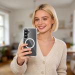 Carcasa Tech-Protect FlexAir Hybrid cu MagSafe compatibila cu Samsung Galaxy A37 5G, Transparent 7 - lerato.ro