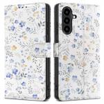 Carcasa flip cover Tech-Protect Wallet compatibila cu Samsung Galaxy A57 5G, Spring Flowers 4 - lerato.ro