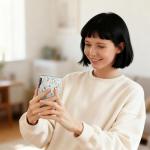 Carcasa flip cover Tech-Protect Wallet compatibila cu Samsung Galaxy A57 5G, Spring Flowers 7 - lerato.ro