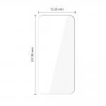 Set protectie 3in1 Tech-Protect Supreme Easy Set Plus, 2 folii sticla ecran + 1 folie sticla camera foto, compatibil cu Samsung Galaxy A57 5G, Transparent 3 - lerato.ro