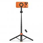 Selfie stick cu trepied si telecomanda Tech-Protect L10S pentru telefon, Compatibil MagSagfe, Reglabil, 1.52m, Negru 4 - lerato.ro