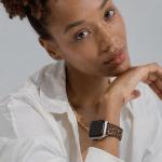 Curea Tech-Protect Lamano compatibila cu Apple Watch 8 / 9 / 10 / 11 / SE, 40/41/42mm, Panther 6 - lerato.ro