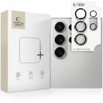 Protectie sticla securizata camera foto Tech-Protect Camring Fit Plus compatibila cu Samsung Galaxy S26 Ultra, Transparent 2 - lerato.ro