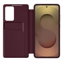 Carcasa flip cover Tech-Protect Smart Wallet compatibila cu Samsung Galaxy S26 Ultra, Bordeaux