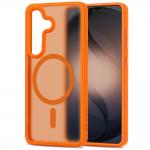 Carcasa  Tech-Protect Magmat cu MagSafe compatibila cu Samsung Galaxy S26, Portocaliu 3 - lerato.ro