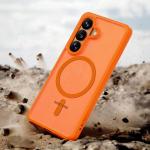 Carcasa  Tech-Protect Magmat cu MagSafe compatibila cu Samsung Galaxy S26, Portocaliu 8 - lerato.ro