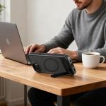 Carcasa Tech-Protect MagRack cu MagSafe compatibila cu iPhone 16e, Negru 8 - lerato.ro