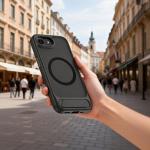 Carcasa Tech-Protect MagRack cu MagSafe compatibila cu iPhone 16e, Negru 9 - lerato.ro