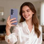 Carcasa flip cover Tech-Protect Smart Wallet compatibila cu Samsung Galaxy S26 Ultra, Mov 11 - lerato.ro