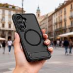 Carcasa Tech-Protect MagRack cu MagSafe compatibila cu Samsung Galaxy S26, Negru 7 - lerato.ro