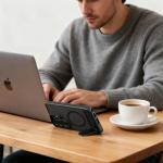 Carcasa Tech-Protect MagRack cu MagSafe compatibila cu Samsung Galaxy S26 Ultra, Negru 6 - lerato.ro