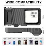 Husa universala pentru telefon Tech-Protect IPX8 Pro, Waterproof, Destinata telefoanelor cu dimensiuni intre 4.7–6.9 inch, Negru 6 - lerato.ro