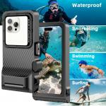 Husa universala pentru telefon Tech-Protect IPX8 Pro, Waterproof, Destinata telefoanelor cu dimensiuni intre 4.7–6.9 inch, Negru 7 - lerato.ro