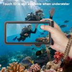 Husa universala pentru telefon Tech-Protect IPX8 Pro, Waterproof, Destinata telefoanelor cu dimensiuni intre 4.7–6.9 inch, Negru 8 - lerato.ro
