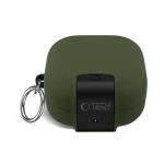 Carcasa Tech-Protect Slim Hook compatibila cu Samsung Galaxy Buds 4 / 4 Pro, Olive Green 2 - lerato.ro