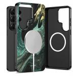 Carcasa Tech-Protect Lamano cu MagSafe compatibila cu Samsung Galaxy S26 Ultra, Green Aura 3 - lerato.ro