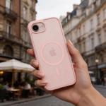 Husa Tech-Protect BasicMag cu MagSafe compatibila cu iPhone 17e / 16e, Roz 6 - lerato.ro