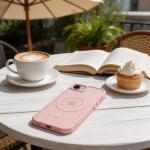 Husa Tech-Protect BasicMag cu MagSafe compatibila cu iPhone 17e / 16e, Roz 9 - lerato.ro