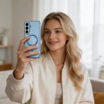 Carcasa Tech-Protect MagFlex cu MagSafe compatibila cu Samsung Galaxy S26, Albastru 9 - lerato.ro