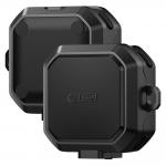 Carcasa Tech-Protect Carbonox cu MagSafe compatibila cu Samsung Galaxy Buds 4 / 4 Pro, Negru 3 - lerato.ro