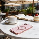 Husa Tech-Protect MagFlex cu MagSafe compatibila cu iPhone 17e / 16e, Roz 10 - lerato.ro