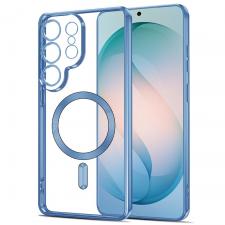 Huse si carcase Samsung , Carcasa Tech-Protect MagFlex compatibila cu Samsung Galaxy S26 Ultra, Transparent / Albastru, lerato.ro
