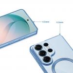 Carcasa Tech-Protect MagFlex compatibila cu Samsung Galaxy S26 Ultra, Transparent / Albastru 5 - lerato.ro