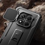 Carcasa Tech-Protect Kevlar Cam Plus compatibila cu Xiaomi Redmi Note 15 Pro 5G, Negru 3 - lerato.ro
